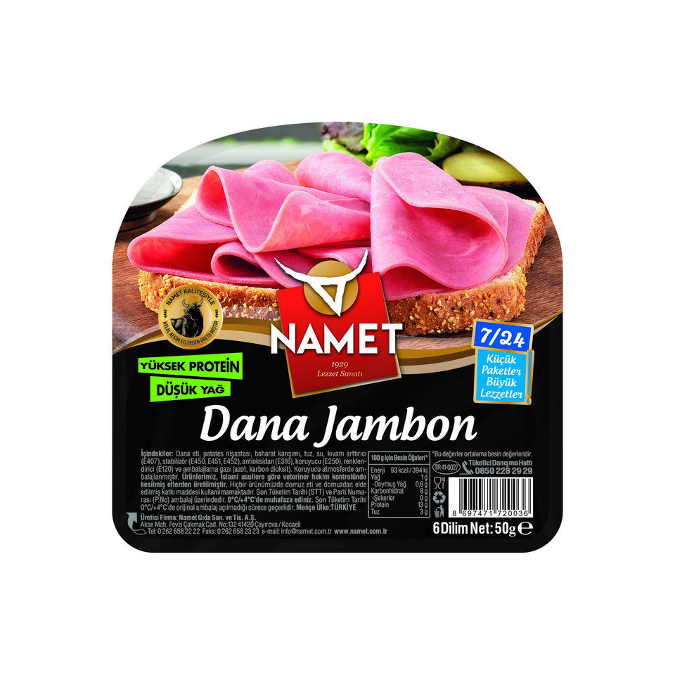 NAMET DANA JAMBON 7/24 50GR.
